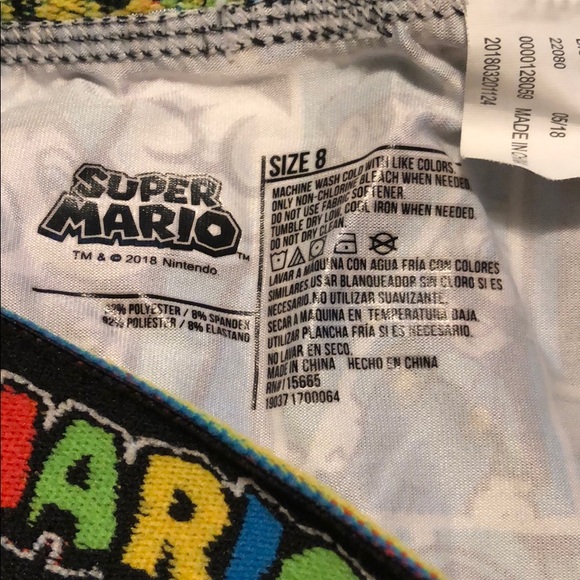 Super Mario Boys Underwear - Picture 4 of 5